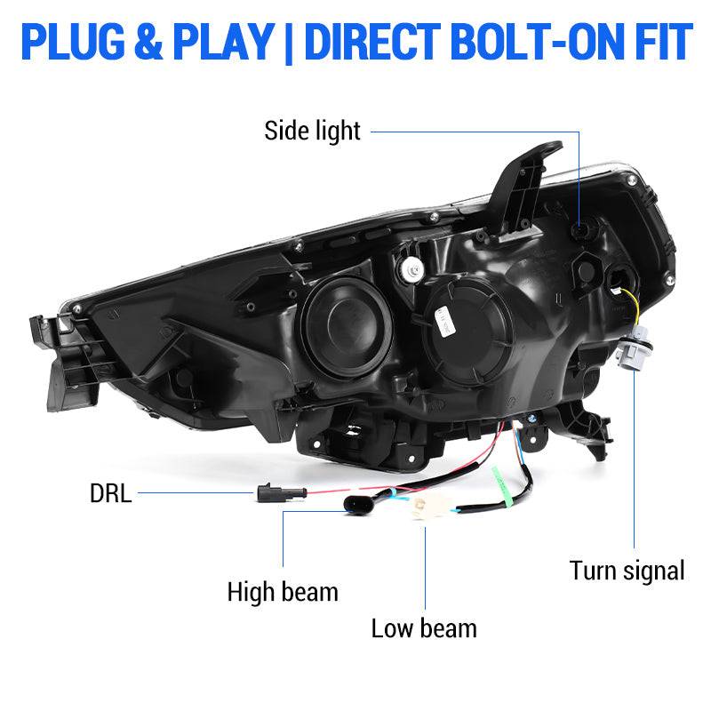 Toyota 4runner LED Headlight Assembly