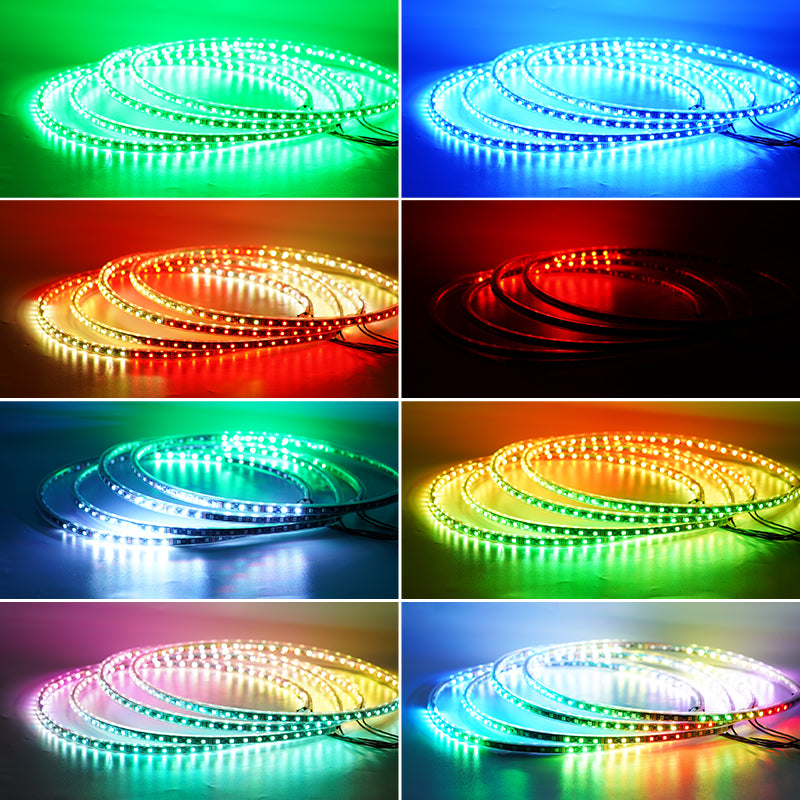 Jeep wheel rim lights