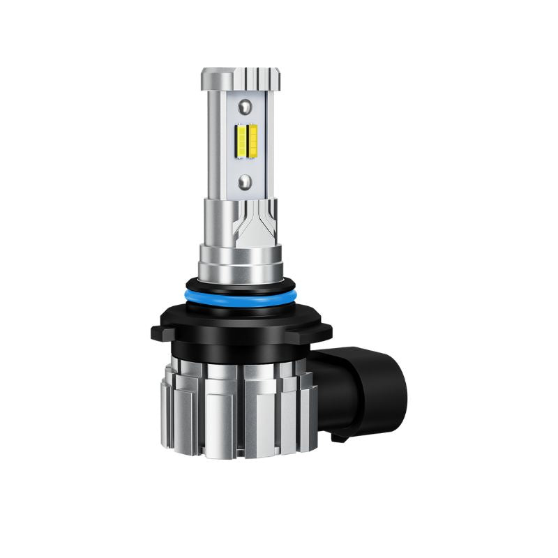 Single 9006 LED fog light bulb for 2000-2006 Toyota Tundra with aluminum housing, dual LED chips, and IP68 waterproof design.