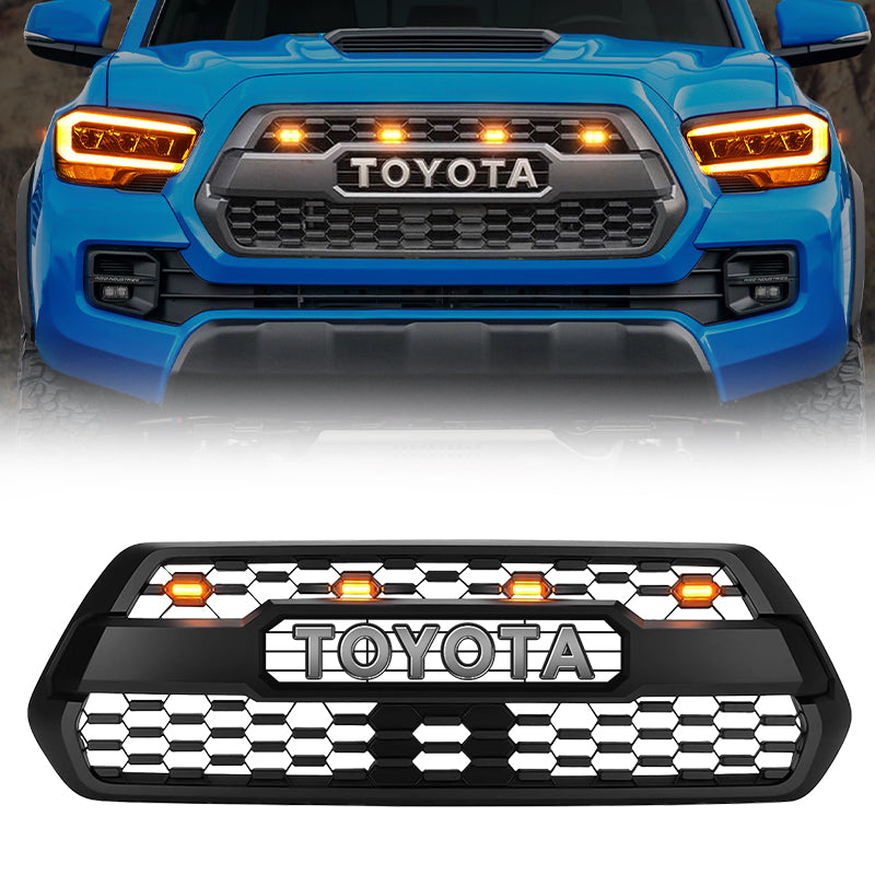 2018 tacoma grille with led lights