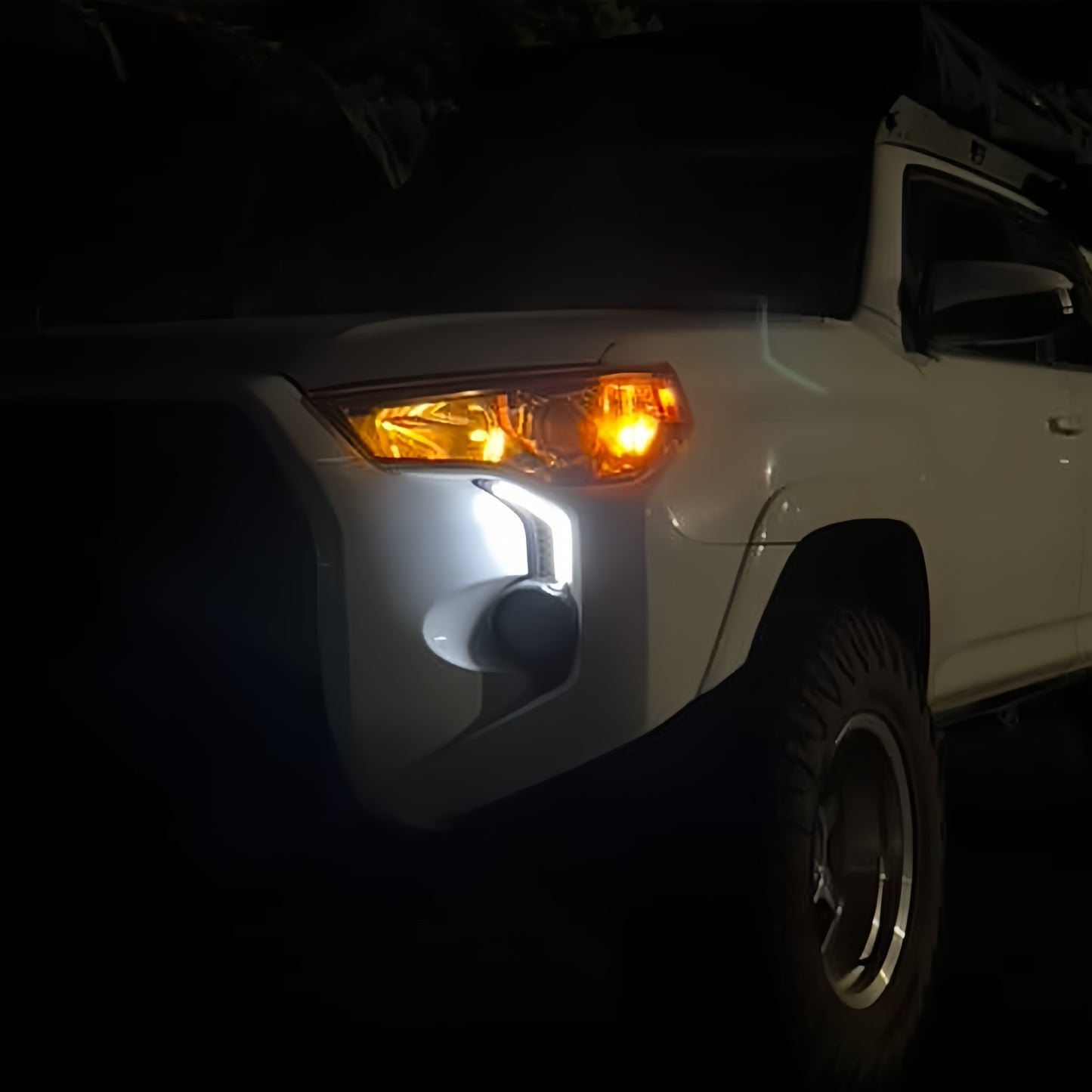Fog Light Fang Bezel Kit for 2014-2024 Toyota 4Runner