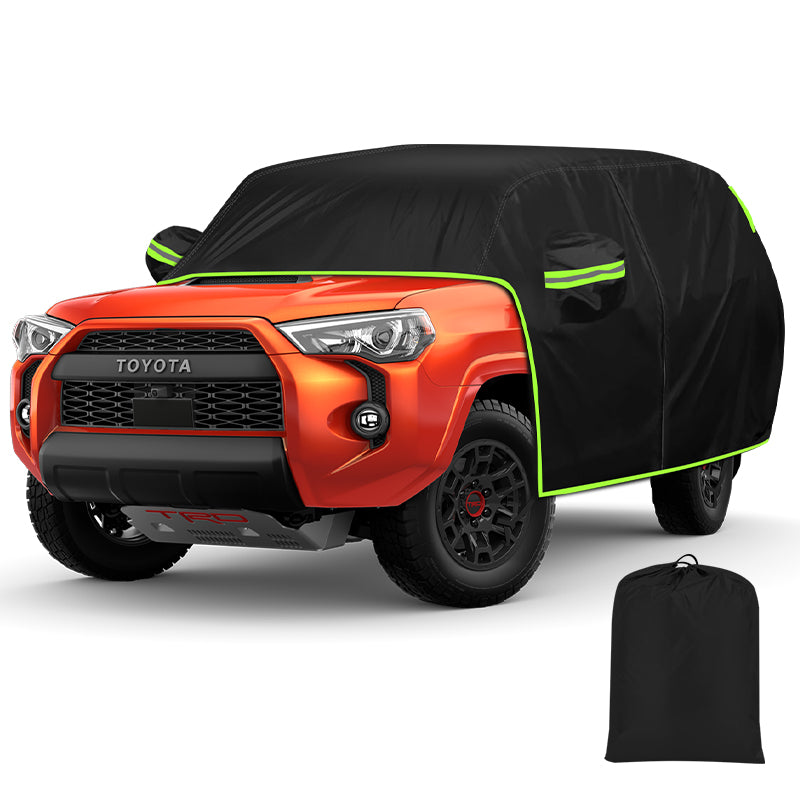 Waterproof 190T Half Cover w/ Reflective Strips for 2002-2024 Toyota 4Runner