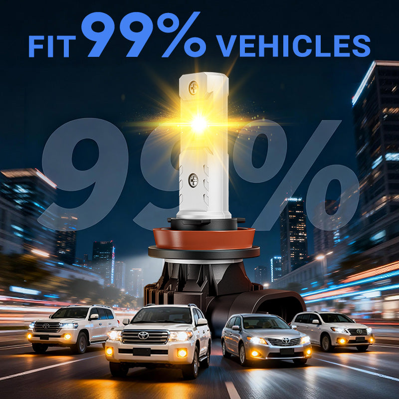 Fit for 2019-2021 Toyota RAV4 H8 H11 LED Fog Light Bulbs