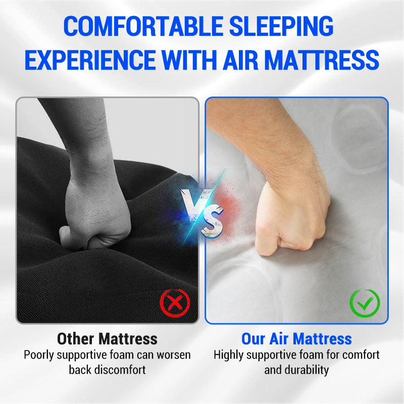 Our Bronco air mattress VS Others