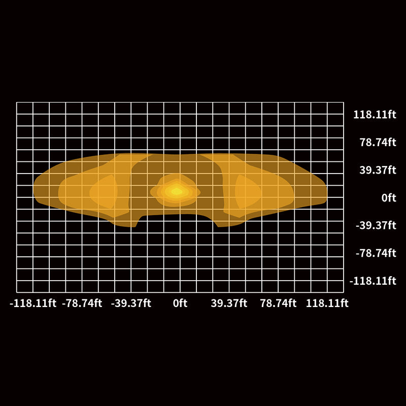 5-Inch White + Amber Dual-Mode A-Pillar Ditch LED Off Road Lights for Jeep Wrangler JK