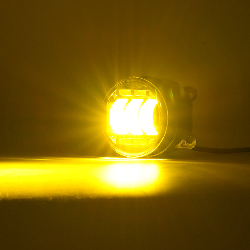 Bronco fog lights amber color