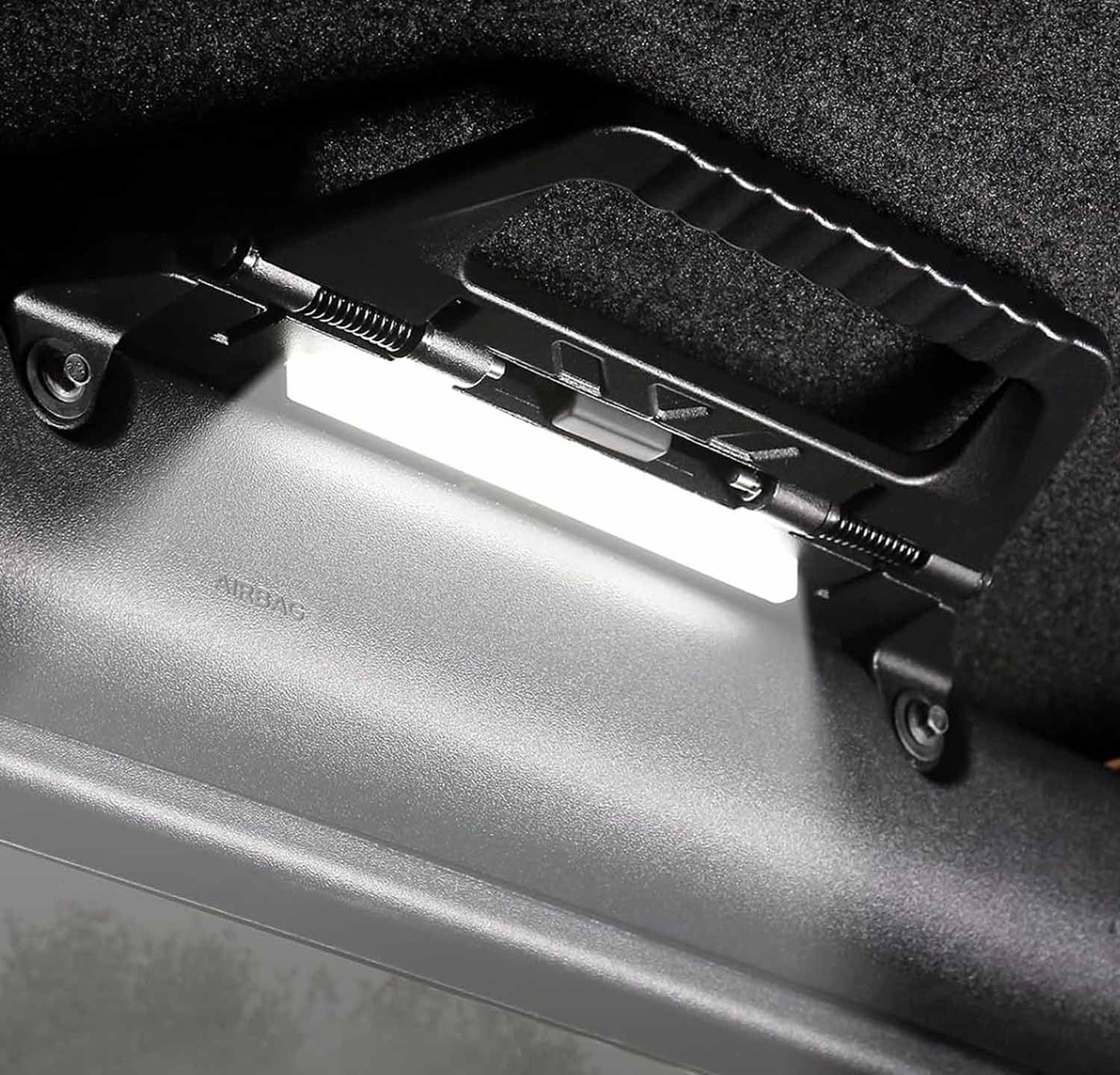Aluminum Alloy Interior Car Grab Handles with Lights for 2021+ Ford Bronco
