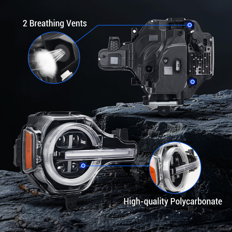 Ford Bronco headlights quality