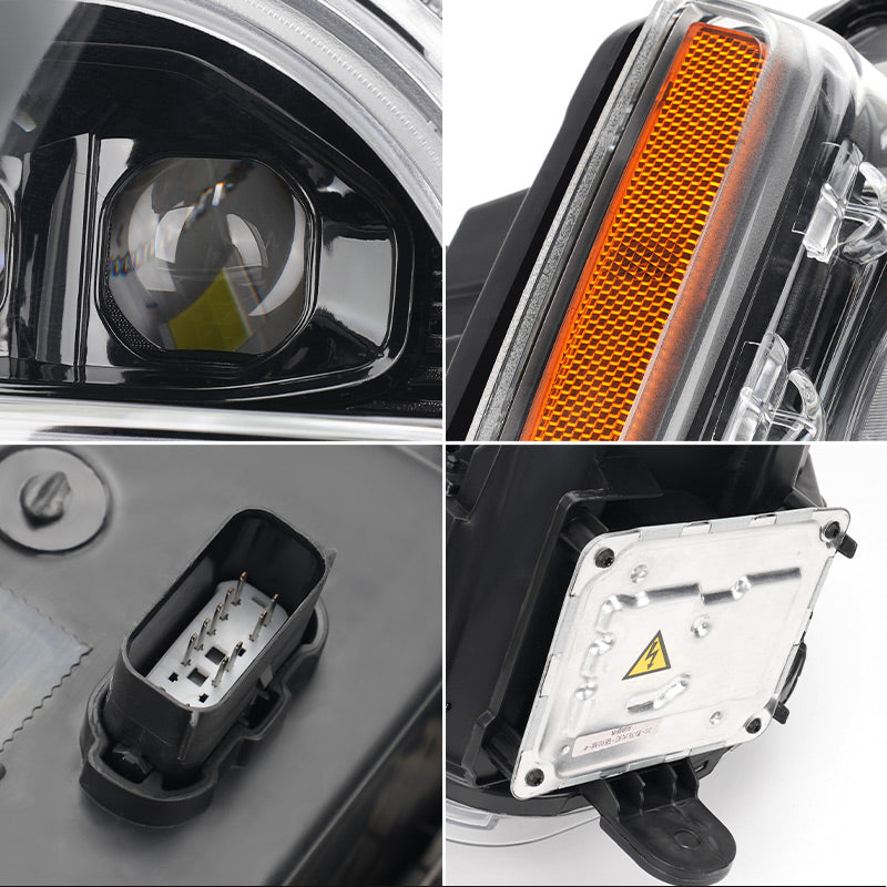 Ford Bronco headlight details