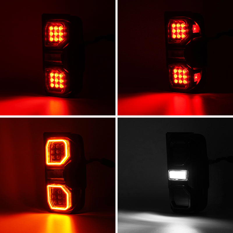 Bronco Raptor-style tail lights function