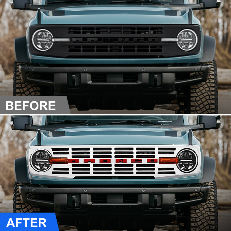 Bronco Front Grill Upgrade