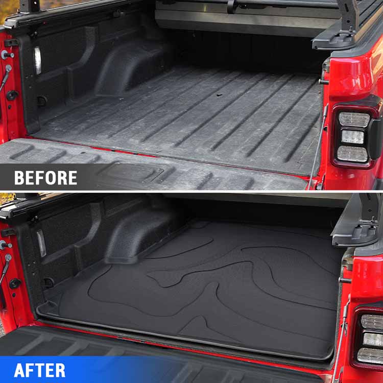 TPE Truck Bed Mat for Jeep Gladiator JT
