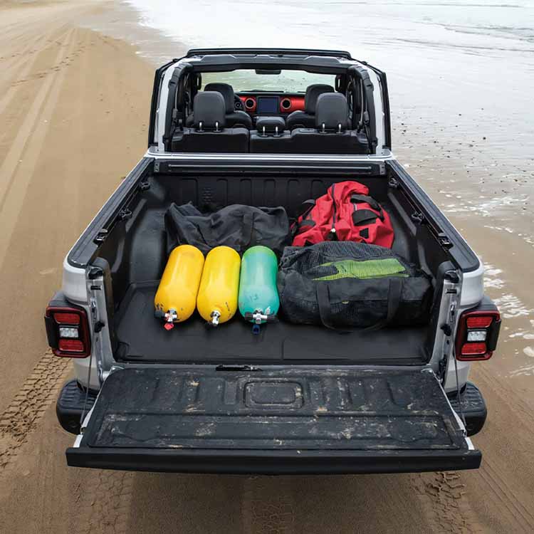 TPE Truck Bed Mat for Jeep Gladiator JT