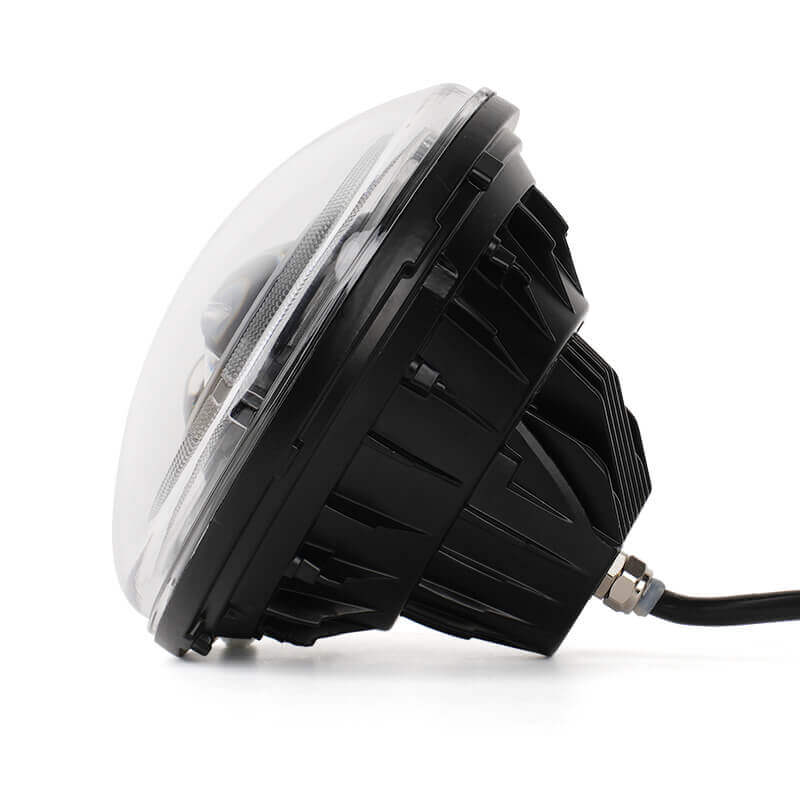 Jeep Wrangler led halo headlights install in TJ JK