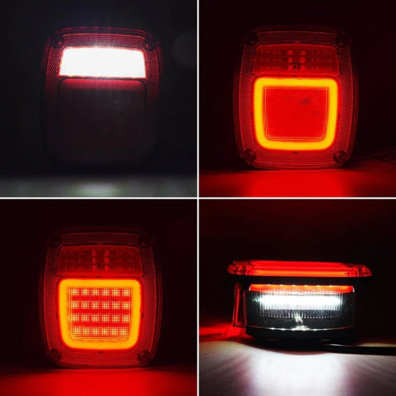 Jeep Wrangler LED Tail Light Assembly