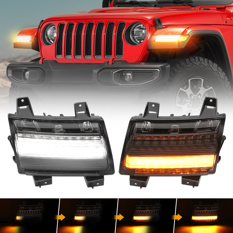 2020-2024 Jeep Wrangler Turn Signal Lights