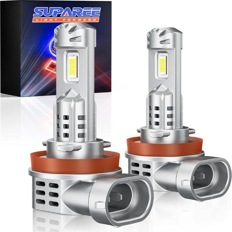 SUPAREE H8 LED Headlight Bulbs High Brightness With Fan