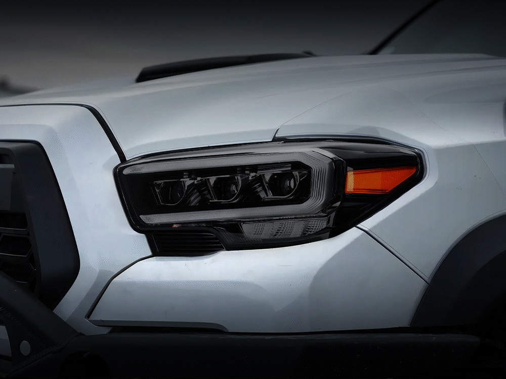 Dynamic Showcase 2016-2023 Sequential Turn Signal Function for Toyota Tacoma LED Projector Headlights