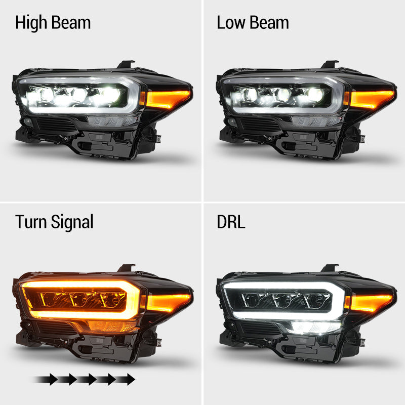Four Features of the 2016-2023 Toyota Tacoma LED Projector Headlights