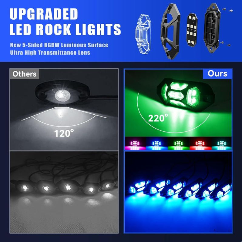 rgb rock lights
