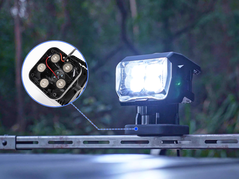 marine remote control searchlight