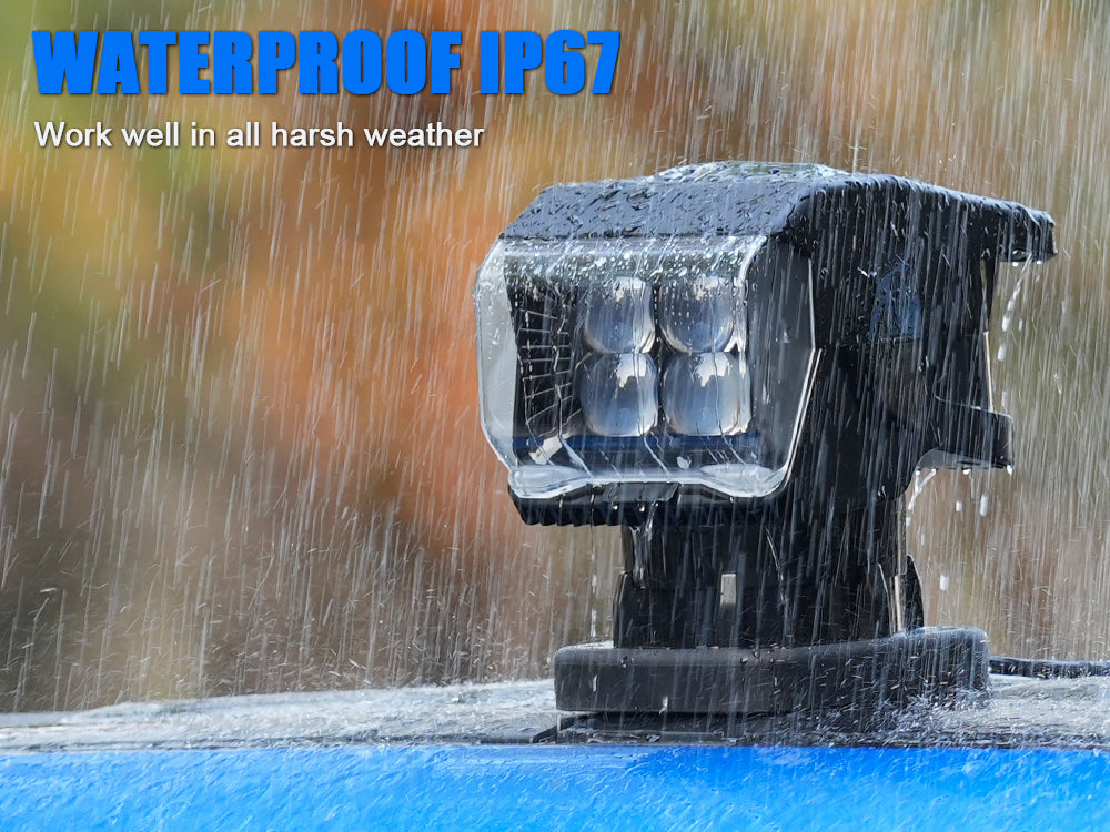 Remote Control Search Light Waterproof IP67 for All-Weather Reliability
