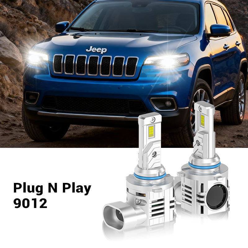 Fit For 2014-2016 Jeep Cherokee 9012 LED Headlight Bulbs & Fog Light Bulbs| SP Air Series