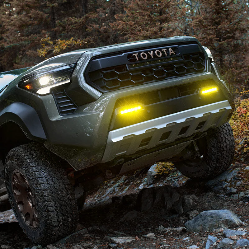 Aluminum Amber Bumper LED Fog Lights for 2024-2025 Toyota Tacoma