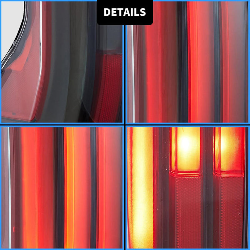 LED Taillights with Start-up Animation for 2022-2025 Toyota Tundra