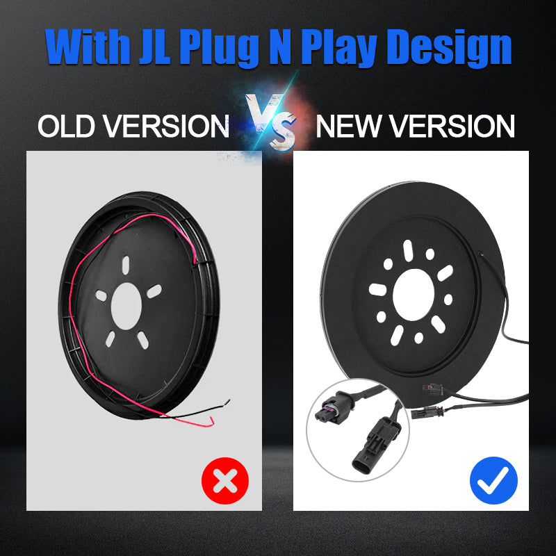 Spare tire light for jl