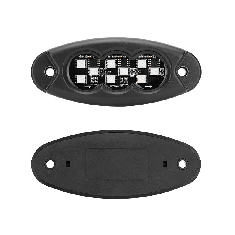 toyota tacoma rock lights with different color