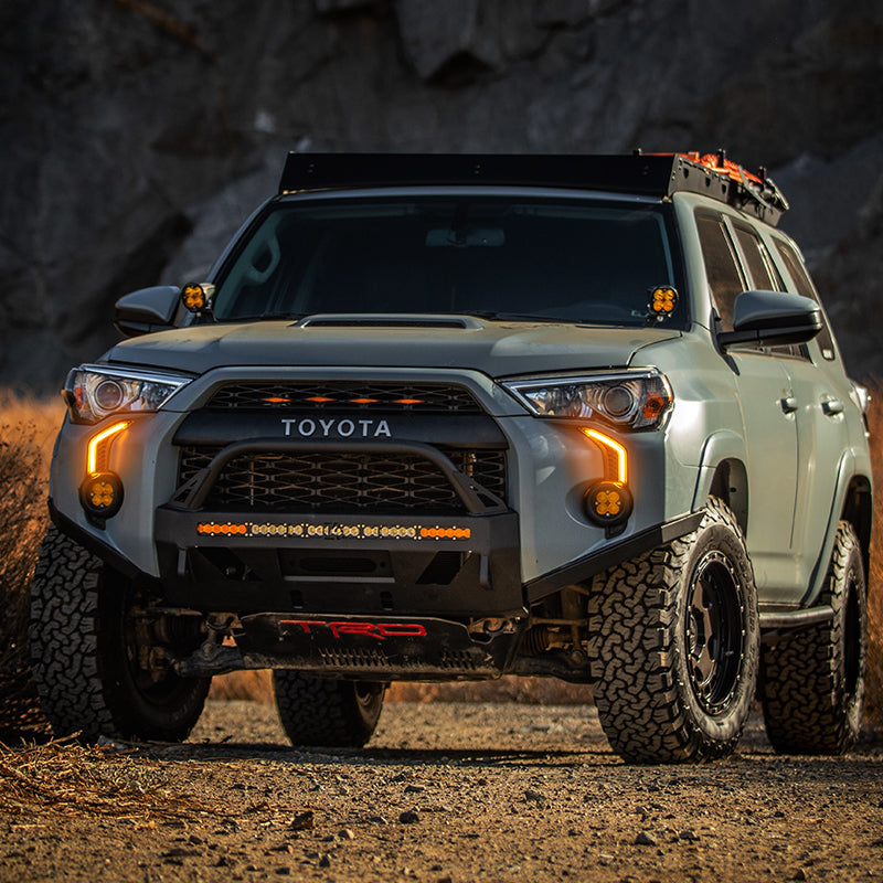 toyota 4runner fang lights with amber and whtite color