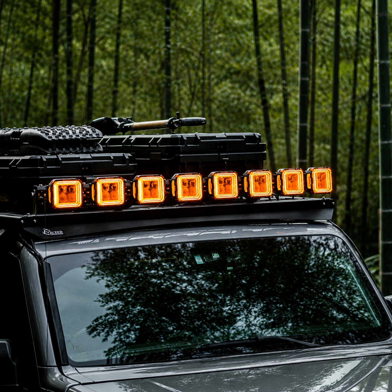 Exceed Fabrication™ Aluminum Hardtop Roof Rack for Jeep Wrangler JL/JLU & Gladiator JT