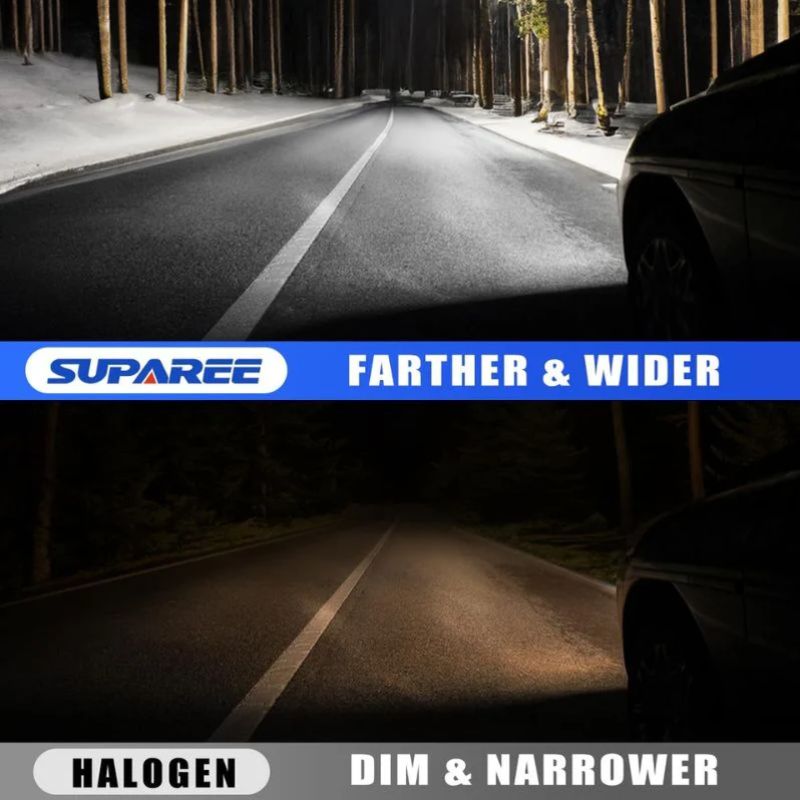 H8 H11 H16 LED Headlight Bulbs High/ Low Beam for 2019-2025 Chevy Silverado 1500HD