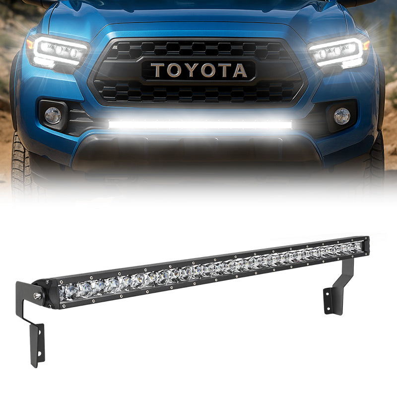 tacoma hidden light bar