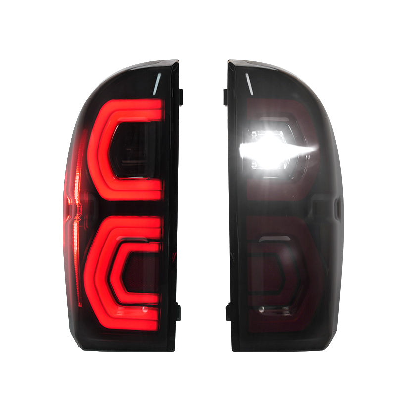 2023 tacoma tail lights have red light to indicate braking and signaling intentions to other drivers