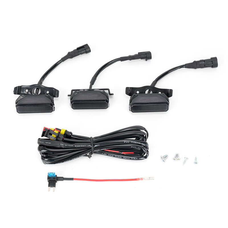 3PCS Grille Lights with Amber Color for 2018-2021 Tundra TRD Pro