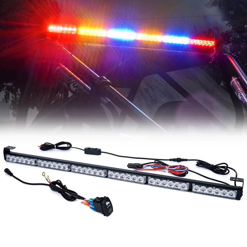 LZ Series 36" Offroad Rear Chase COB LED Strobe Light Bar