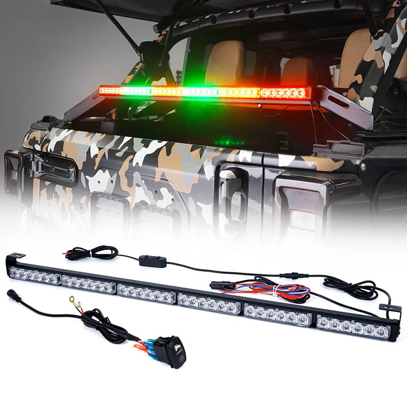 LZ Series 36" Offroad Rear Chase COB LED Strobe Light Bar