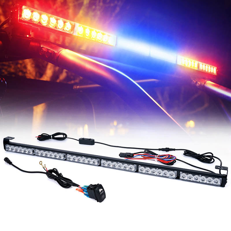 LZ Series 36" Offroad Rear Chase COB LED Strobe Light Bar