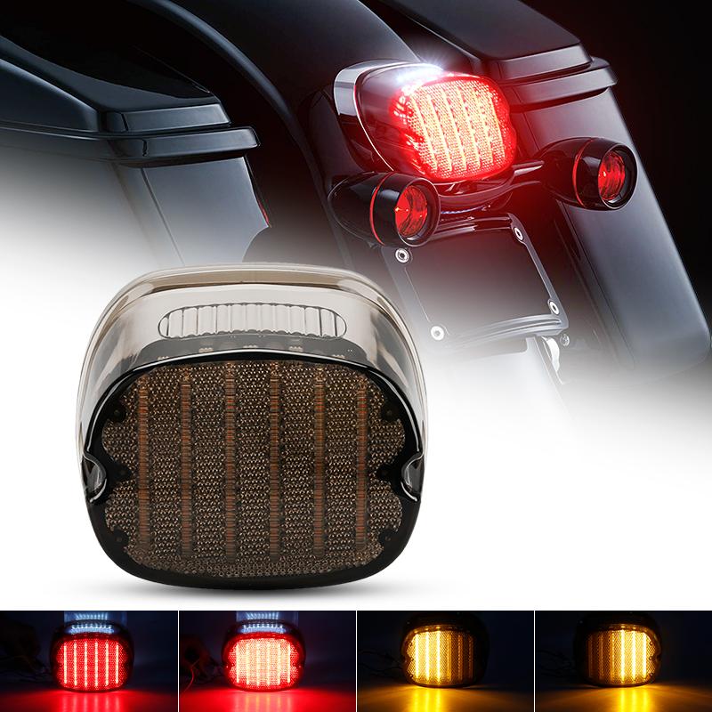 Harley Rear LED Brake Tail Light With Turn Signal 