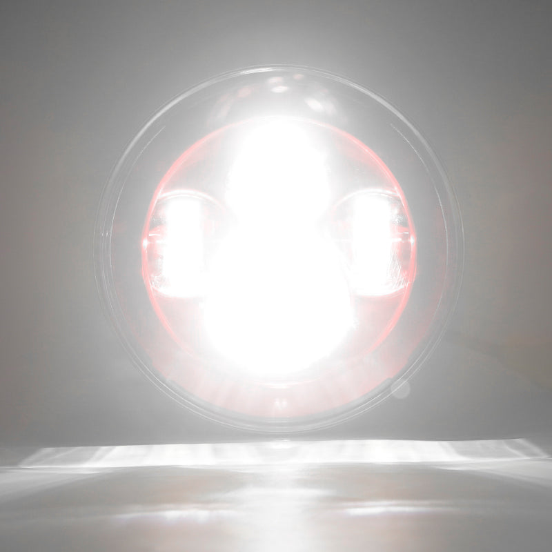 Harley LED Headlight and Fog Lights Jelly Color Set-light show