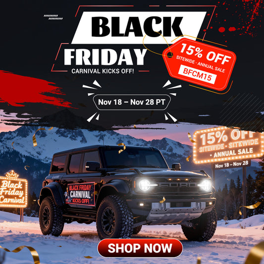 Black Friday Saving Guides: The Best Bronco Accessories Deals Are Here!