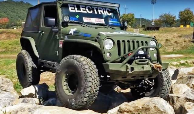 Electric Jeep Shows Its Off-Road Chops