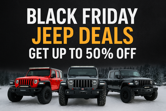 Black Friday Jeep Deals — Up to 50% OFF at LED Factory Mart!