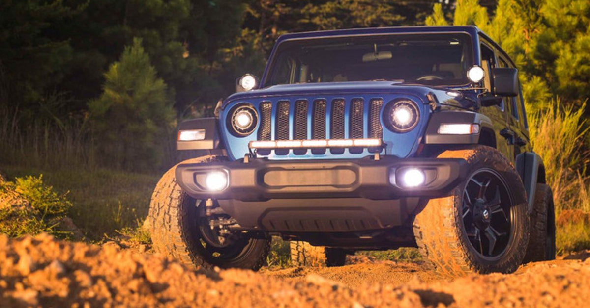 Jeep Wrangler Fog light