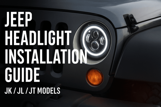 The Ultimate Jeep Headlight Installation Guide (JL / JT / JK Models)