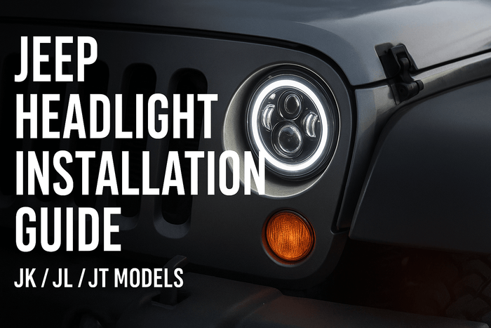 The Ultimate Jeep Headlight Installation Guide (JL / JT / JK Models)