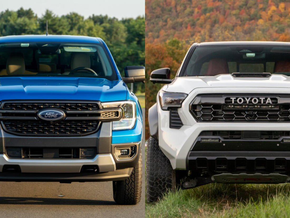 2025 Toyota Tacoma vs Ford Ranger