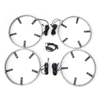 Jeep wheel lights